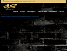 Tablet Screenshot of agpickups.com.br